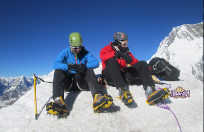 Island Peak with EBC